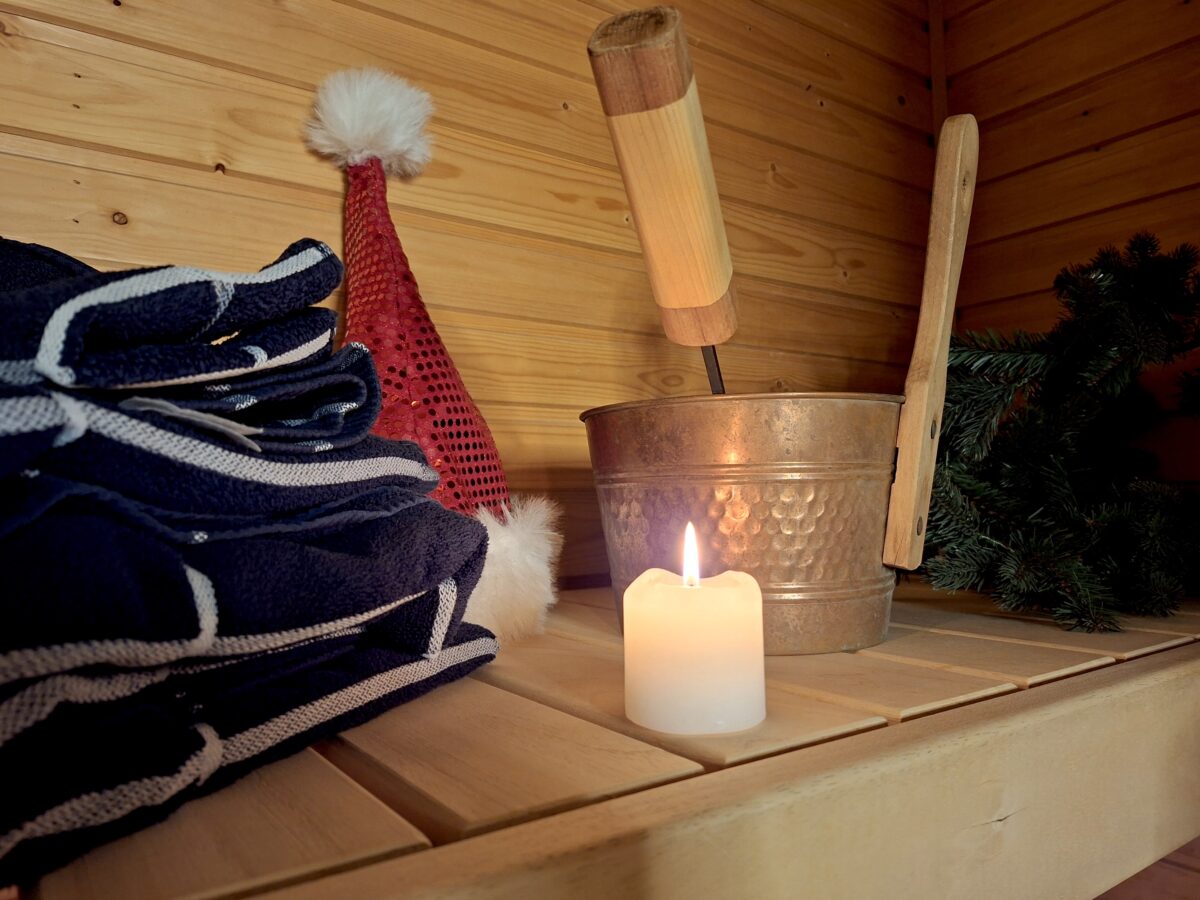 Saunan pesu kuuluu joulusiivoukseen
