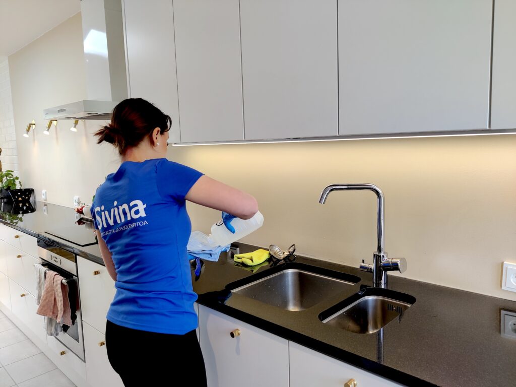 keittiön siivous